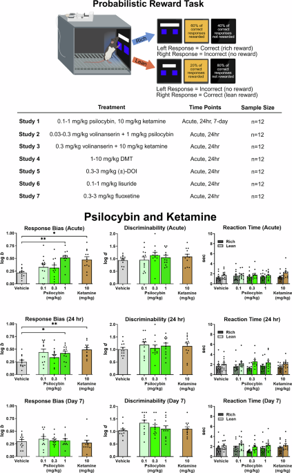 Psychedelics produce enduring enhancement of reward responsiveness in male rats